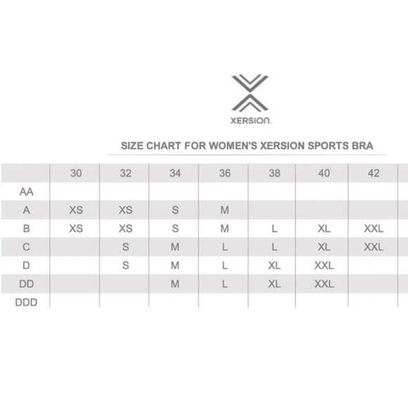 Xersion Women's Burgundy Hi Tech Medium Support Sports Bra Size M L XXL - Picture 5 of 13